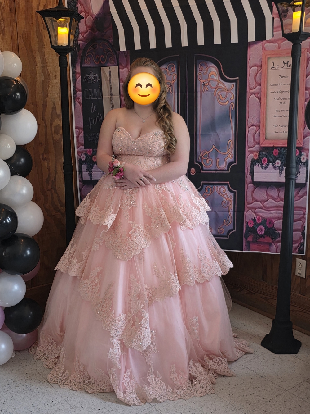 Prom Or Quinceanera Pink Dress